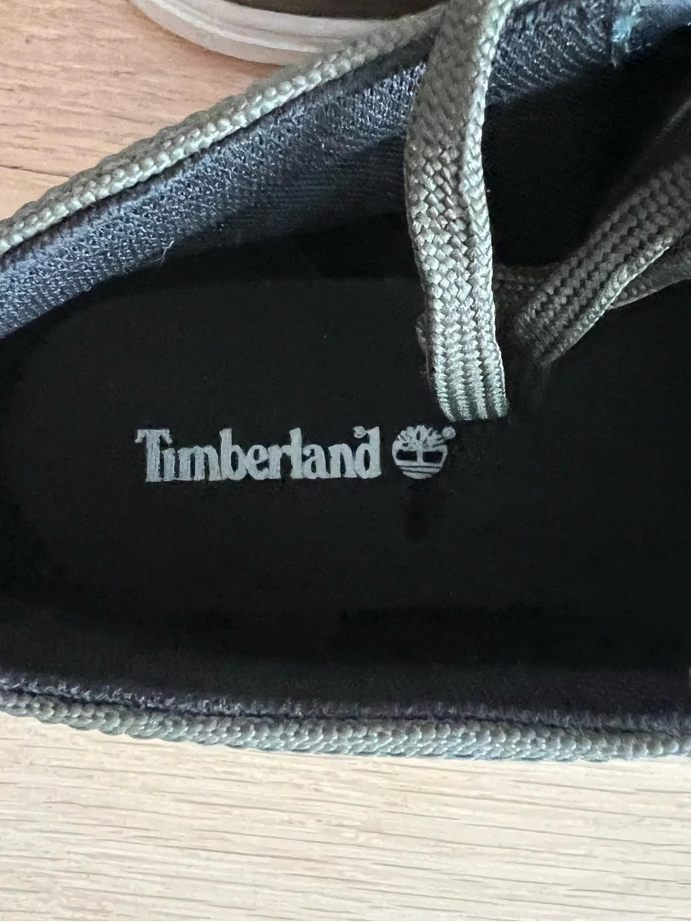 Timberland Olive Green Chukka Boots with White Soles
